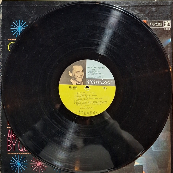 SINATRA AT THE SANDS LP vinyl - Picture 10 of 13